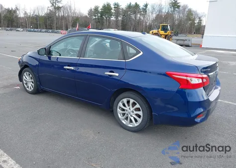 2018 Nissan Sentra Sv из США, поврежденный, VIN 3N1AB7AP9JL638046